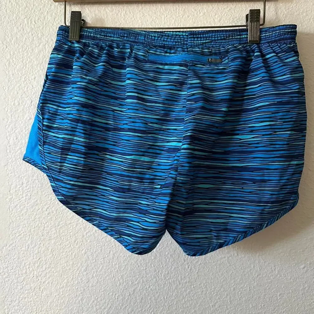 Nike womens blue running shorts Size M